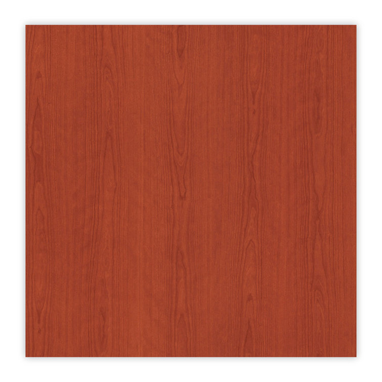 Medium Cherry 3-Drawer Lockable Legal Size Pedestal File Cabinet