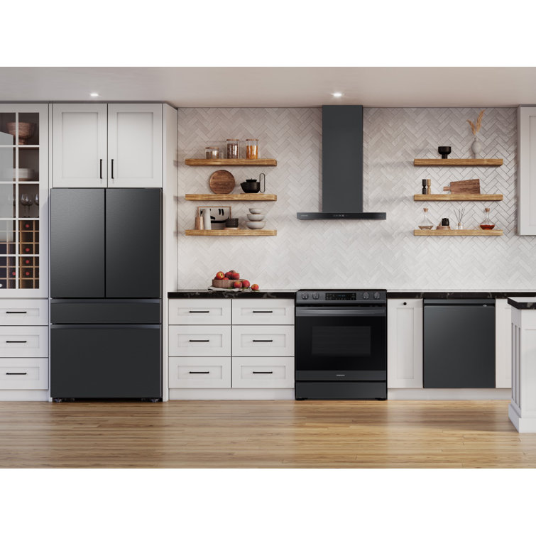 30" Clean Deep Charcoal Stainless Steel Wall Mount Hood