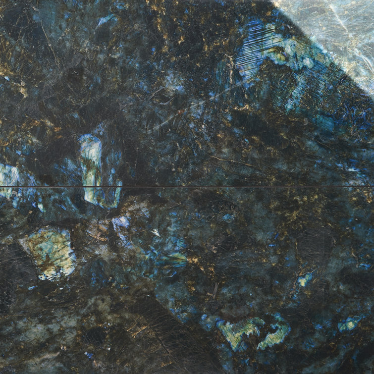 Labrodorite Blue 24" x 48" Polished Porcelain Marble Look Tile