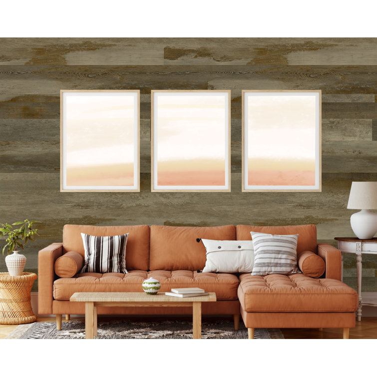 Fumed Distressed Brown Multi Luxury Vinyl Plank Flooring