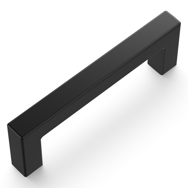 Matte Black Modern Farmhouse Cabinet Pull with Mounting Hardware