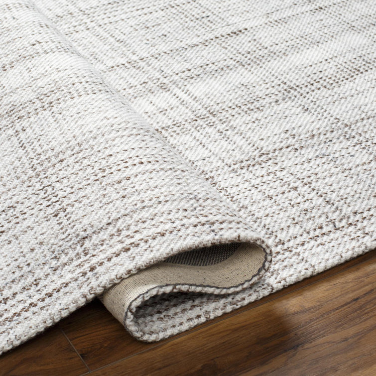 Sammy Off-White Hand-Woven Synthetic 6' x 9' Area Rug