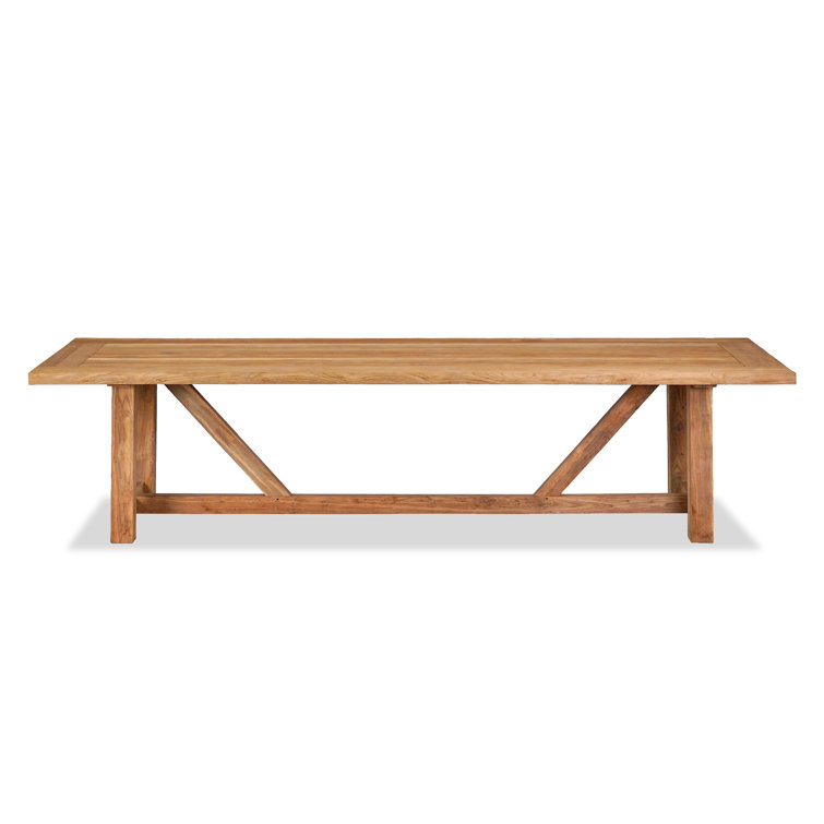 Noble 10-Seat Reclaimed Teak Outdoor Dining Table