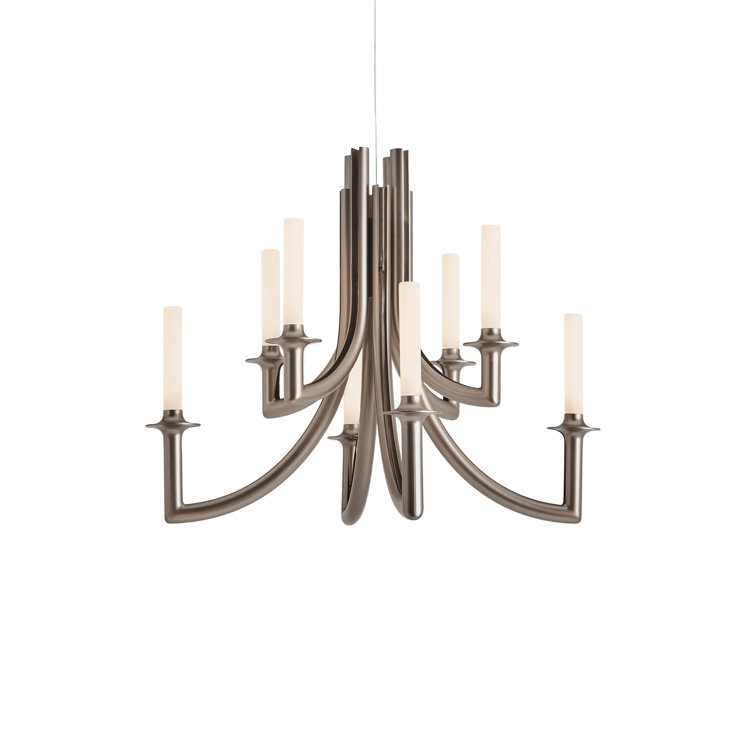Philippe Starck Matte Bronze Polycarbonate Chandelier