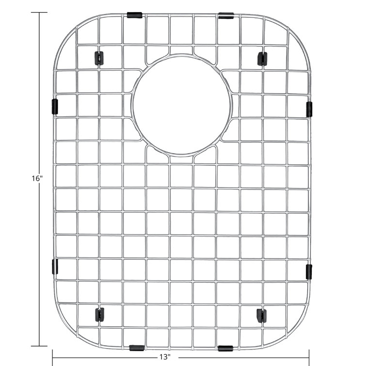 Stainless Steel 13" x 16" Sink Bottom Grid