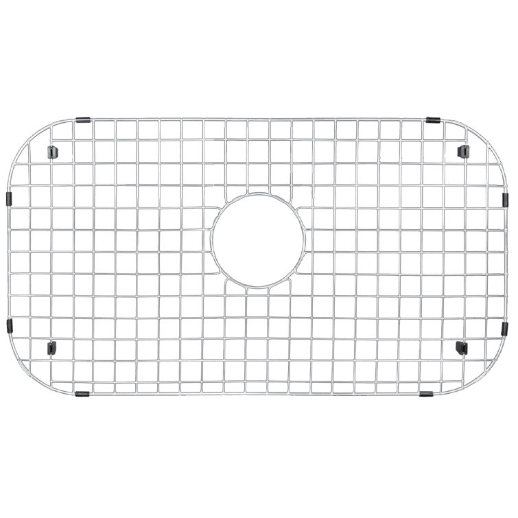 Karran Stainless Steel Sink Bottom Grid with Protective Bumpers