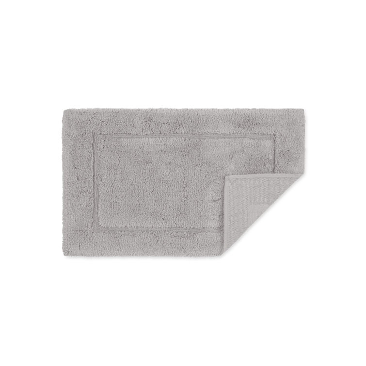 Sterling Gray Large Cotton Bath Rug
