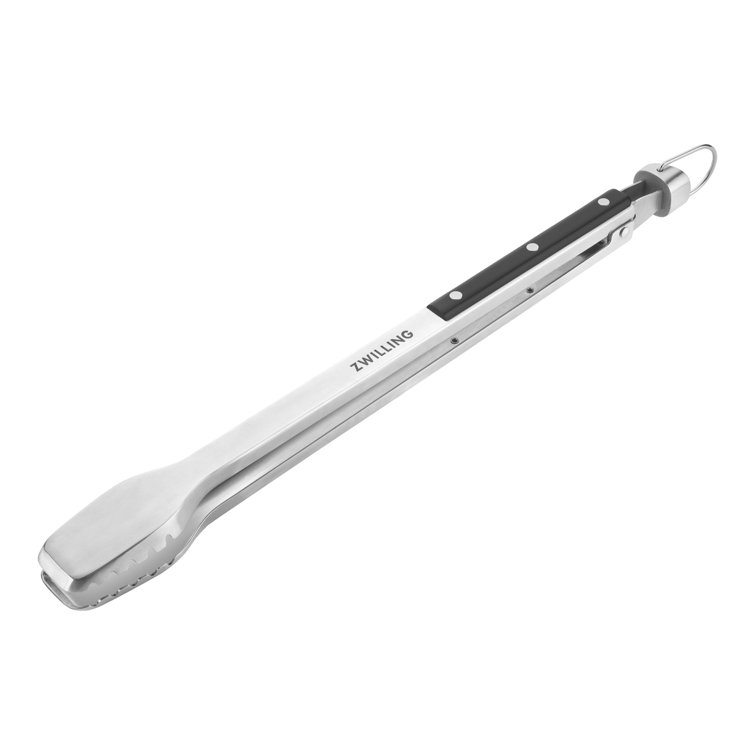 ZWILLING Stainless Steel 5-Piece Grill Tool Set with Black Wrap
