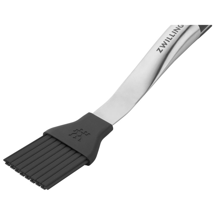 41 cm Stainless Steel and Silicone Basting Brush