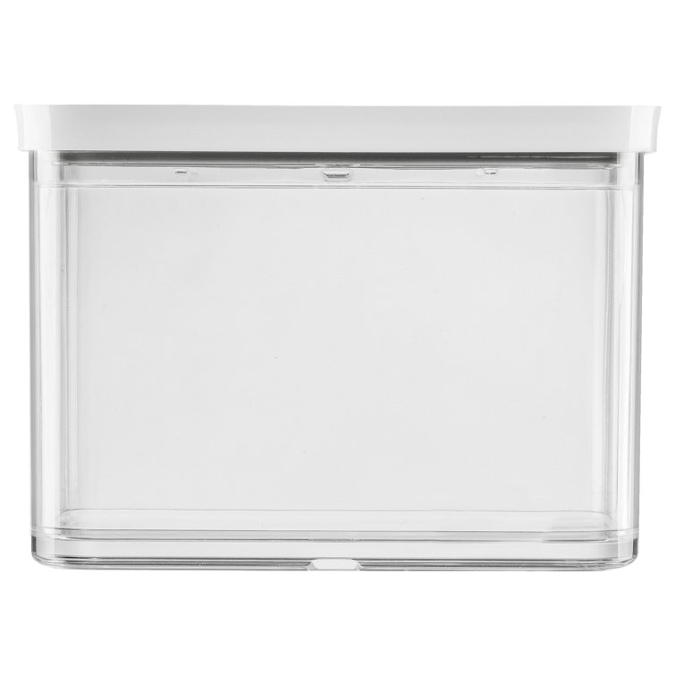 Medium Tall Clear BPA-Free Plastic Airtight Food Storage Container