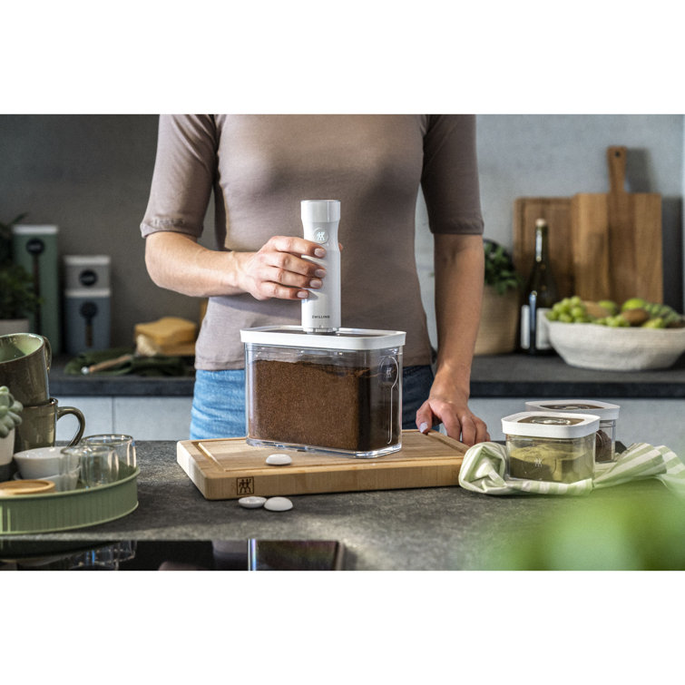 Medium Tall Clear BPA-Free Plastic Airtight Food Storage Container