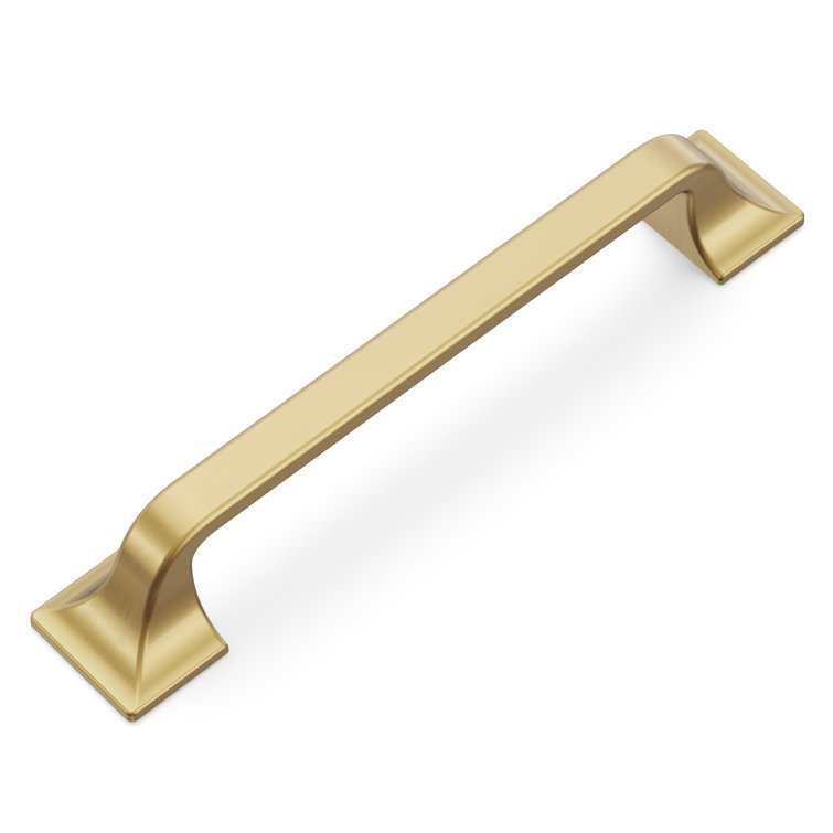 Champagne Bronze Modern Kitchen Cabinet Pulls, 5-1/16"