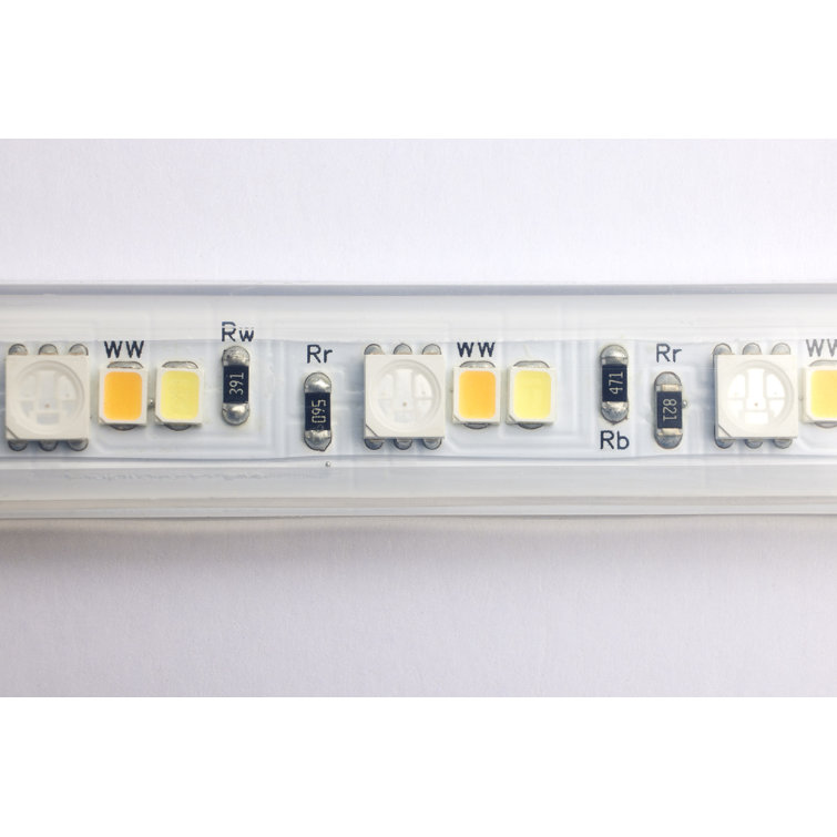 64-ft White LED Color-Changing Outdoor Tape Light with Smart Control