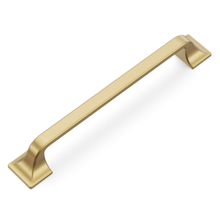 Champagne Bronze Modern Farmhouse Cabinet Pulls with Mounting Hardware
