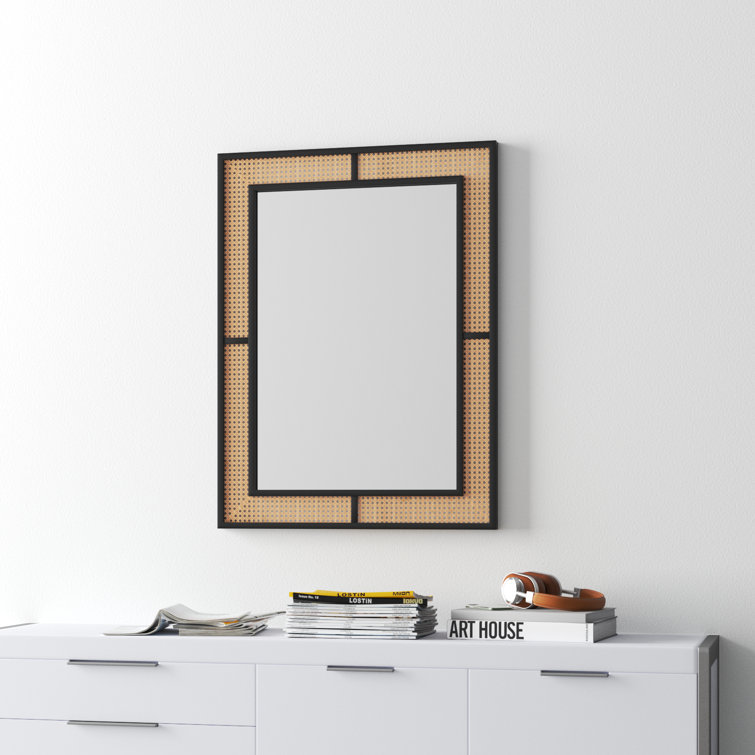 Fia Metal Flat Wall Mirror