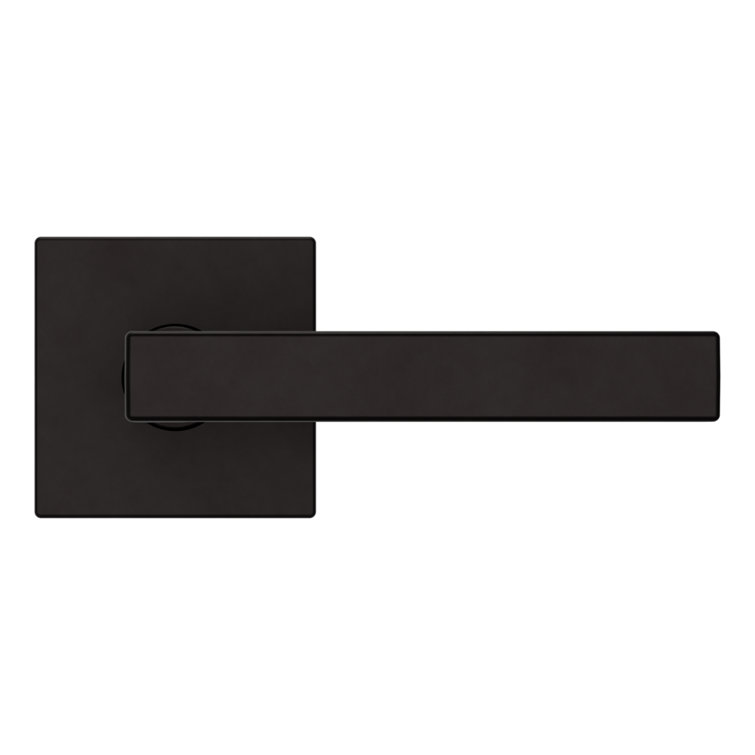 Oil Rubbed Bronze Modern Privacy Door Lever