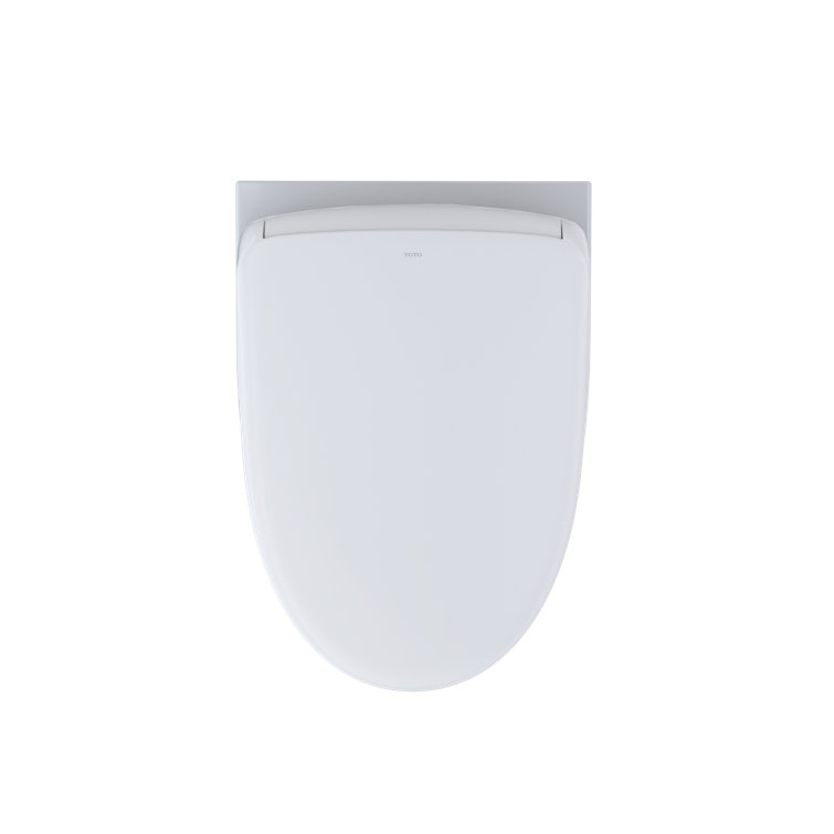 White Elongated Wall-Mounted Dual Flush High Efficiency Toilet