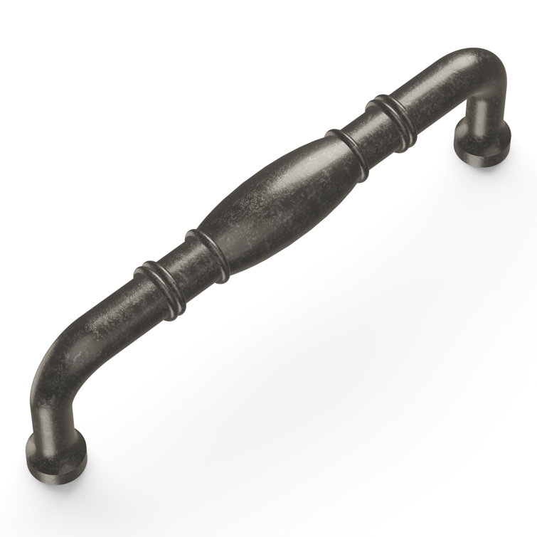 Williamsburg Black Nickel 3-3/4 Inch Kitchen Cabinet Pulls, 10-Pack