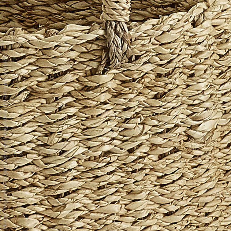 Nila Round Seagrass Storage Baskets Set of 3