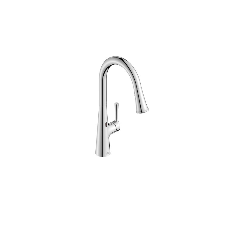 Chrome Touchless Pull-Down Kitchen Faucet with Spray