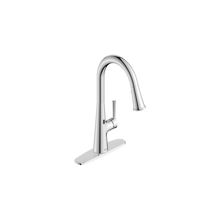 Chrome Touchless Pull-Down Kitchen Faucet with Spray