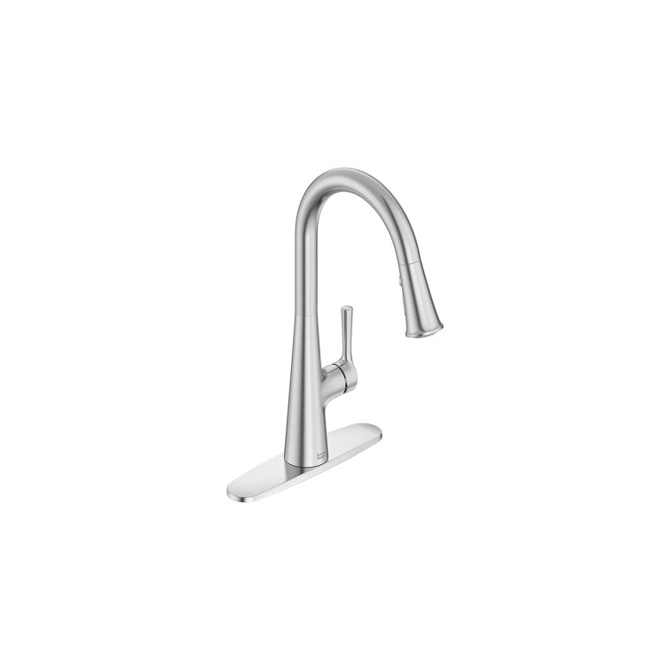 Stainless Steel Single Handle Pull-Down Kitchen Faucet