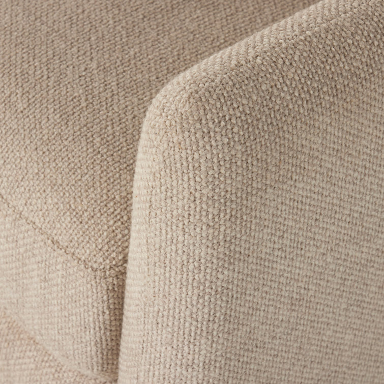Nova Taupe Midcentury Modern Upholstered Recliner
