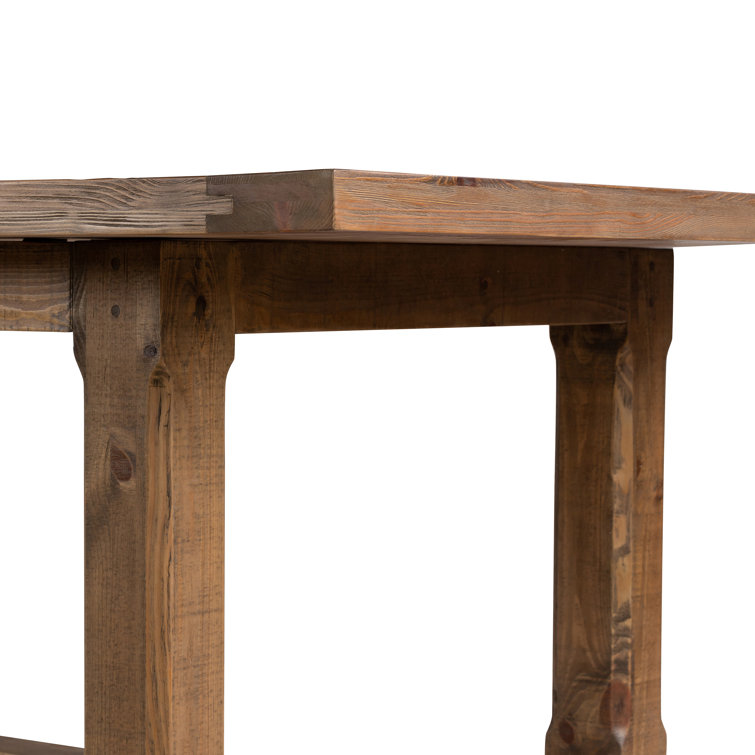 Rustic Farmhouse Reclaimed Wood Rectangular Dining Table