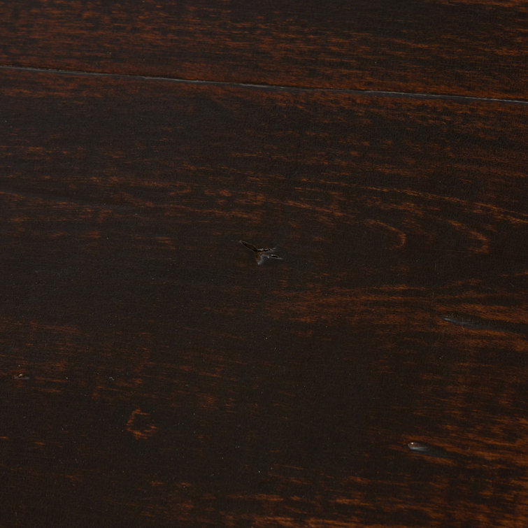 Distressed Walnut Oval Dining Table for Ten
