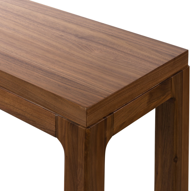Daniella Warm Walnut 78'' Modern Storage Console Table