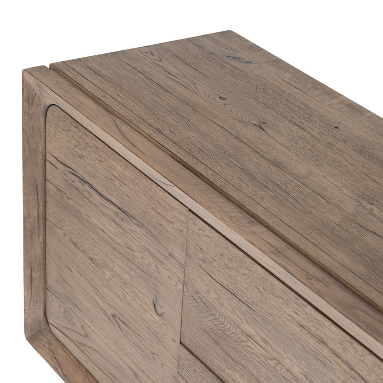 Henry 80'' Rustic Grey Reclaimed Oak Sideboard