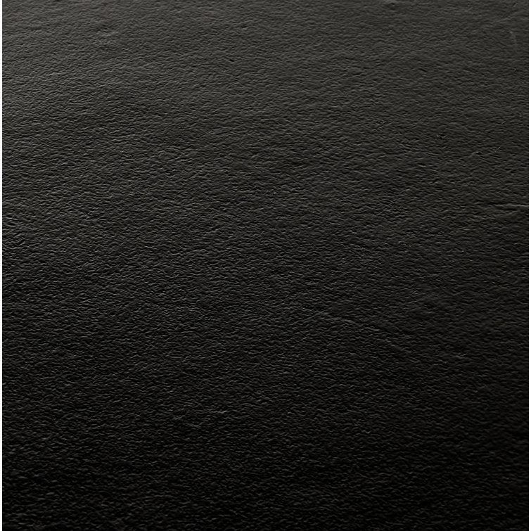 Black Round Pedestal Dining Table for Four