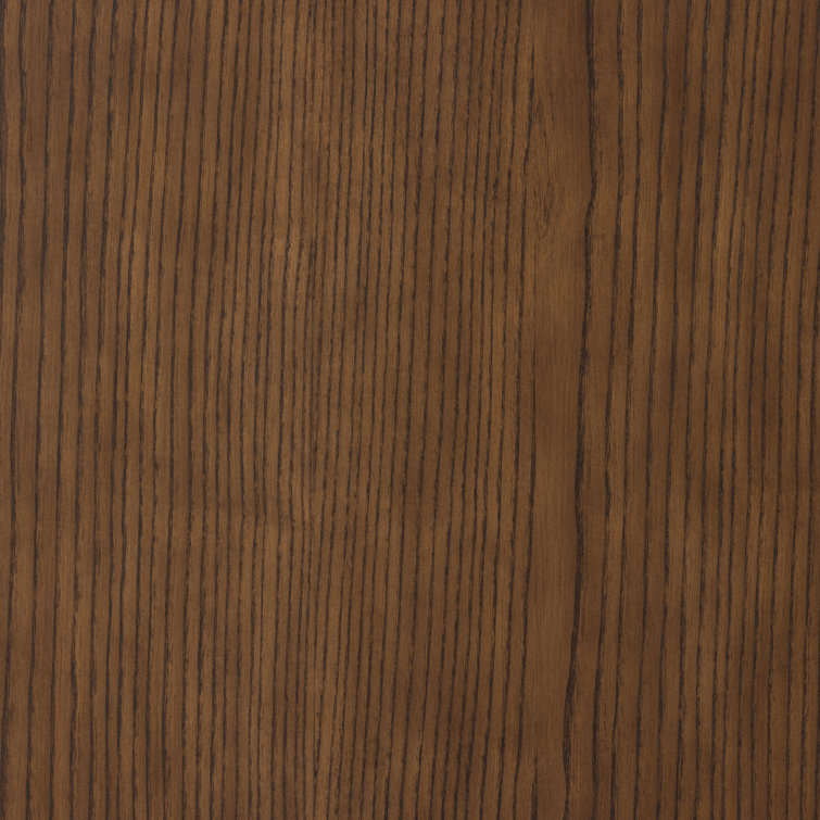 Terra Brown Ash Solid Wood 2-Drawer Nightstand