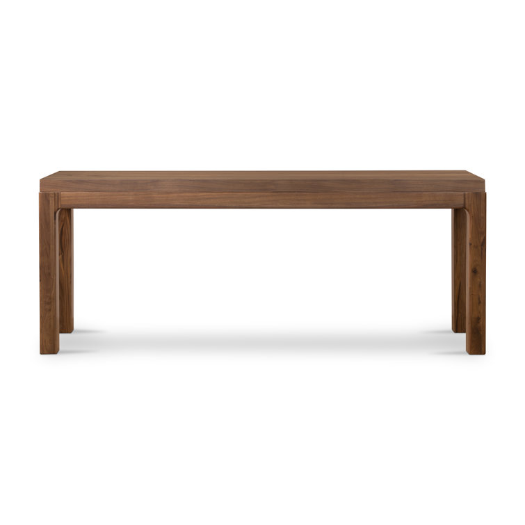 Daniella Warm Walnut 78'' Modern Storage Console Table