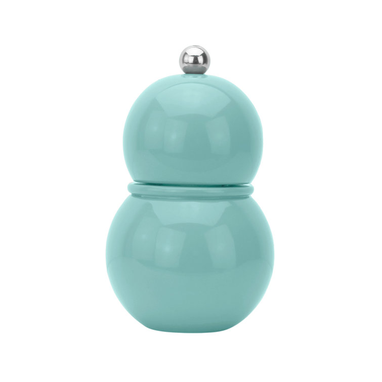 Eau de Nil Lacquered Wood Salt & Pepper Mill