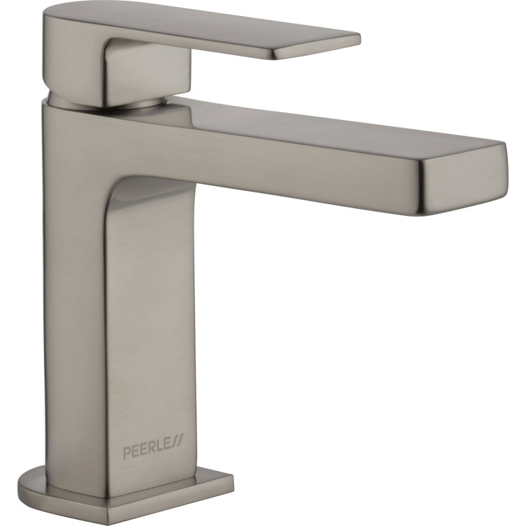 Xander Brushed Nickel Single-Handle Bathroom Faucet with Drain Assembly