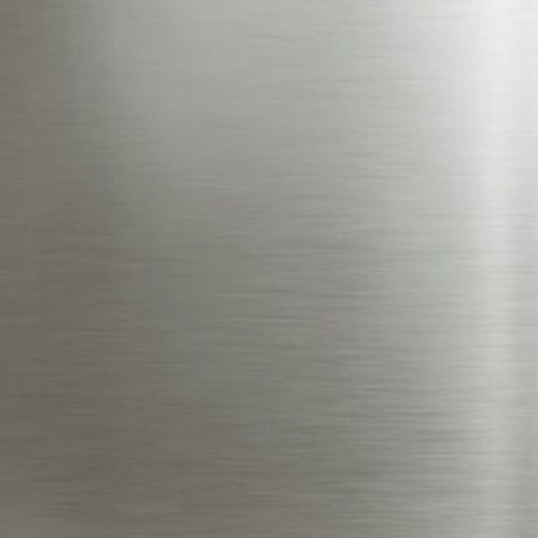 Elizabeth 36" x 76" Stainless Steel Frameless Shower Door with Clear Glass
