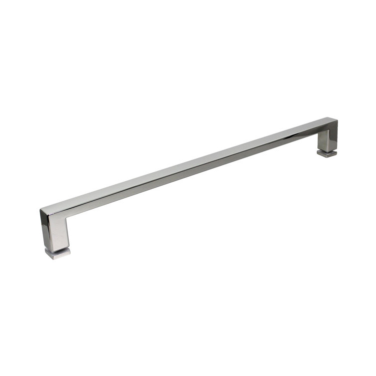 Frederick 59" Polished Chrome Semi-Frameless Sliding Shower Door