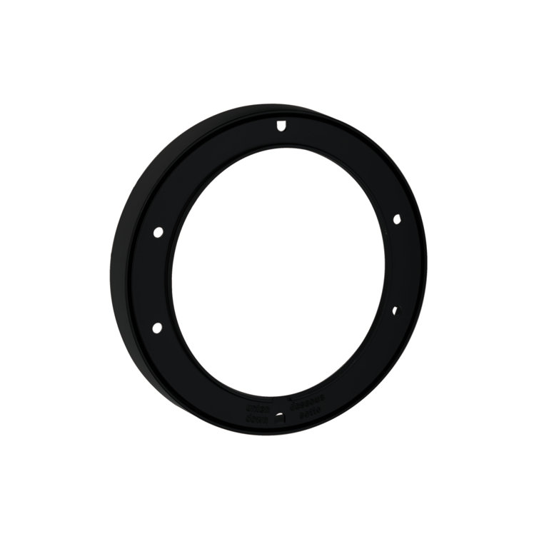 Matte Black 7-inch Thermostatic Shallow Extension Set