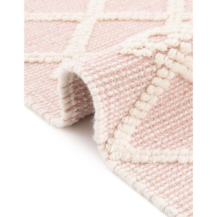 Dorset English Rose 10' Square Hand-Knotted Wool-Cotton Rug