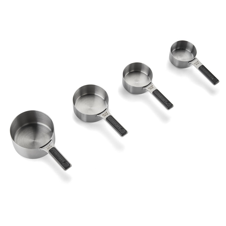 Cuisinart 4-Piece Stainless Steel Magnetic Measuring Cup Set