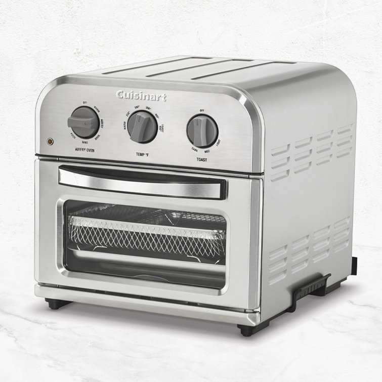Compact Stainless Steel Air Fryer Toaster Oven