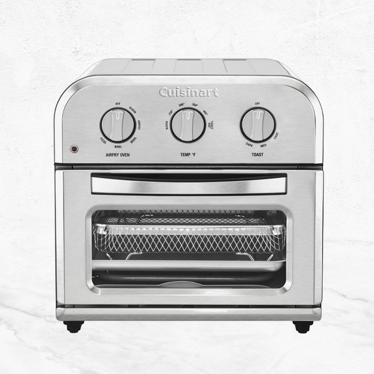 Compact Stainless Steel Air Fryer Toaster Oven