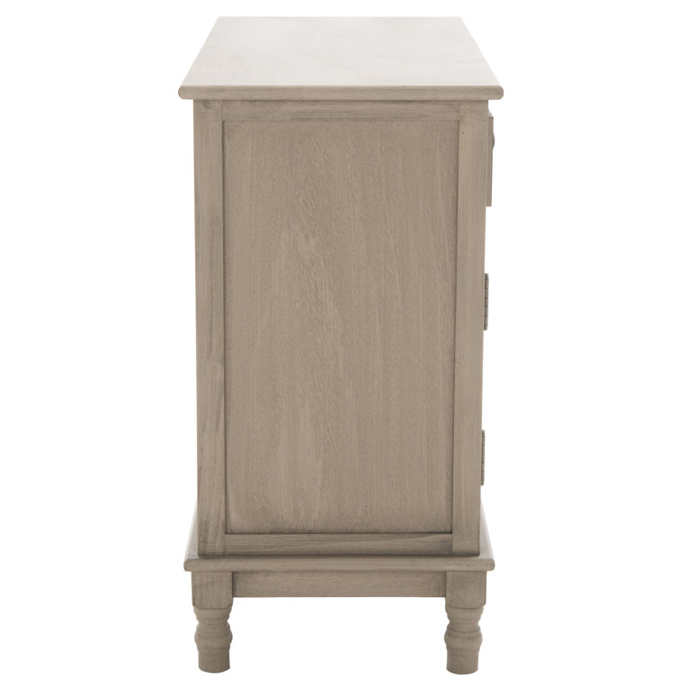 Greige 2-Drawer 2-Door Turned Leg Sideboard