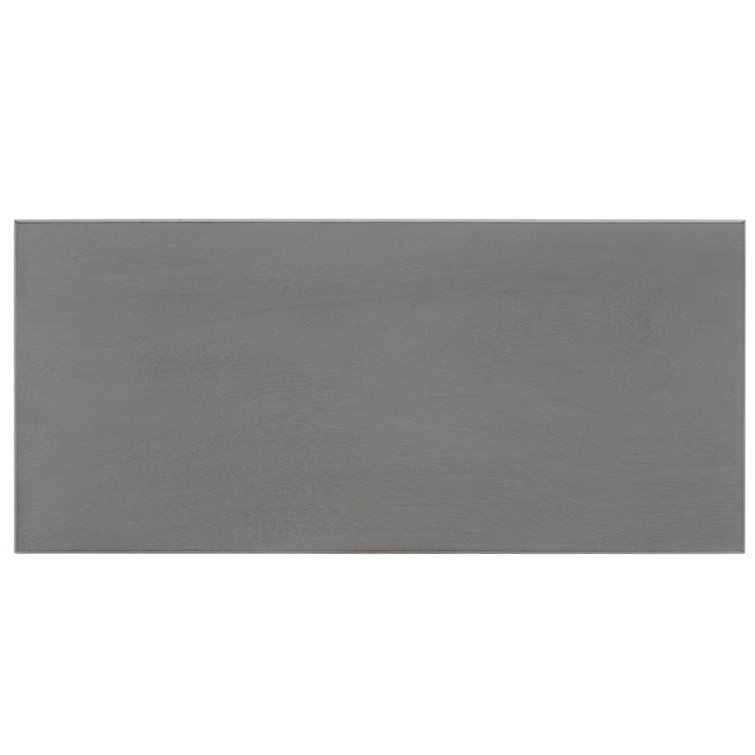 Tate Farmhouse Chic Distressed Grey 2-Drawer Sideboard