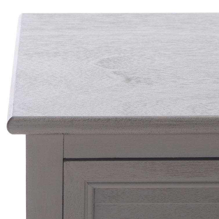 Tate Farmhouse Chic Distressed Grey 2-Drawer Sideboard