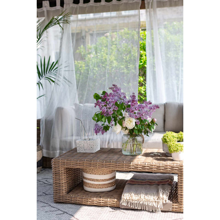 Marwood Black and Taupe Bohemian Outdoor Rug 2' x 2'11"