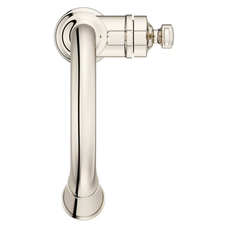 Polished Nickel Single Handle Pull Down Kitchen Faucet with Spray