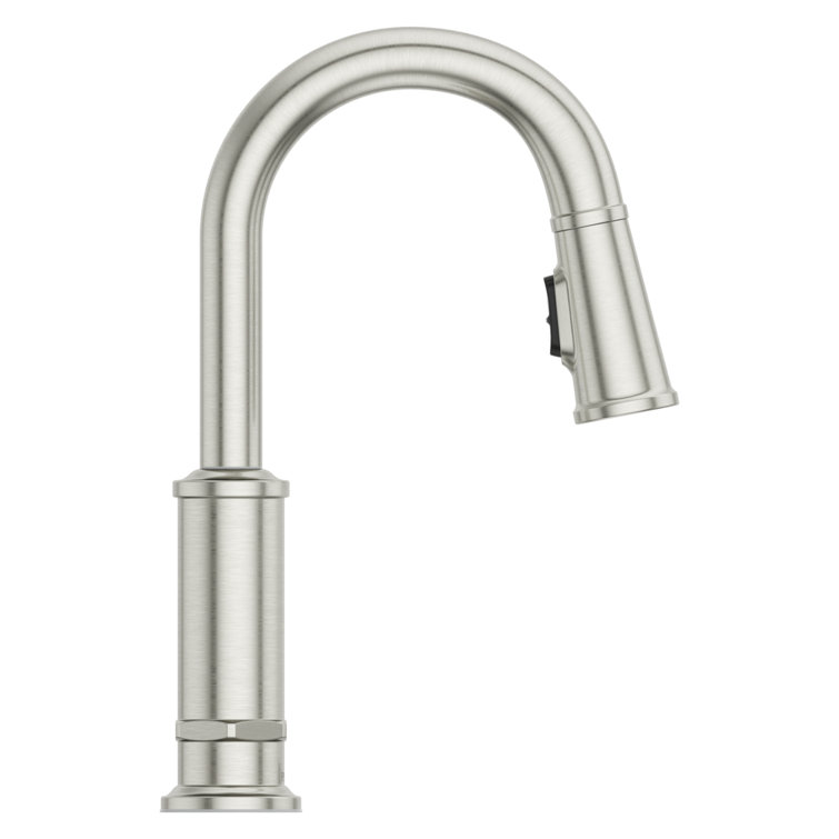 Stainless Steel Single Handle Pull Down Bar Faucet