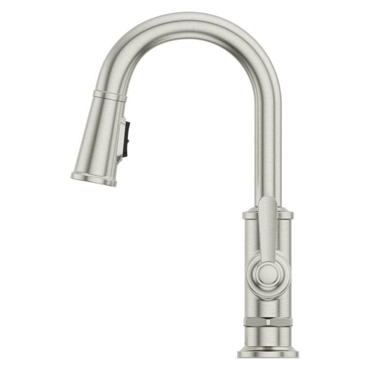 Stainless Steel Single Handle Pull Down Bar Faucet